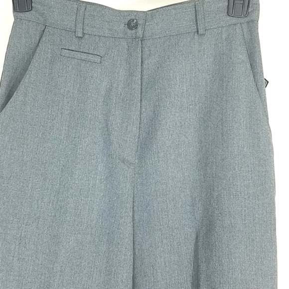 Pants dress suit Gray belt loop front pocket New with tags Savion sz 8 - Picture 2 of 11